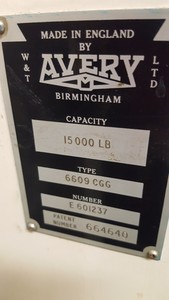 Thumbnail image of Vintage Avery Torsion Testing System 15000 LB 6609 CGG E601237