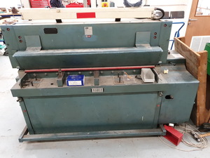 Thumbnail image of KEETONA 50"x 1.8" Sheet Metal Treadle Guillotine Metalworking Machine