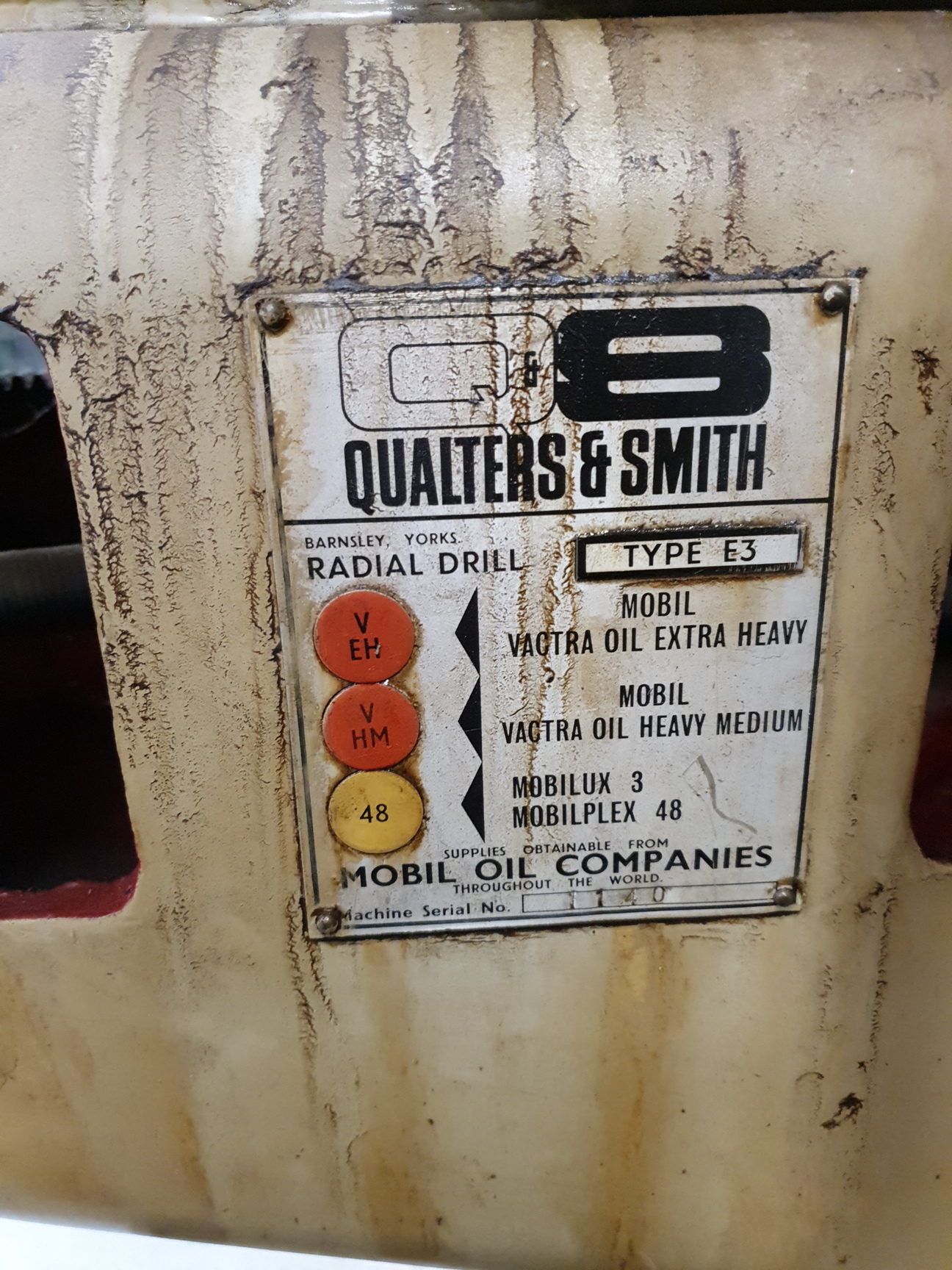 Image of Qualters & Smith Type E3 Radial Drilling Machine