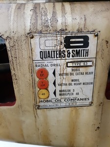 Thumbnail image of Qualters & Smith Type E3 Radial Drilling Machine