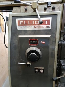 Thumbnail image of ELLIOT 70 Series Model 415 Universal Heavy Duty Milling Machine