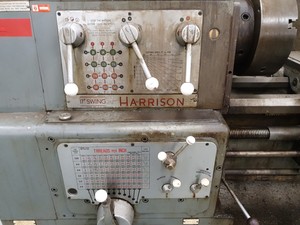 Thumbnail image of Harrison 17" (440mm) Swing Lathe Metalworking Machine 