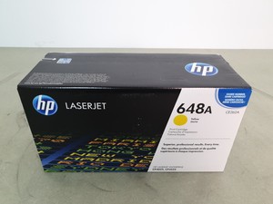 Thumbnail image of HP 648A Original Print Toner Cartridge - Yellow CE262A