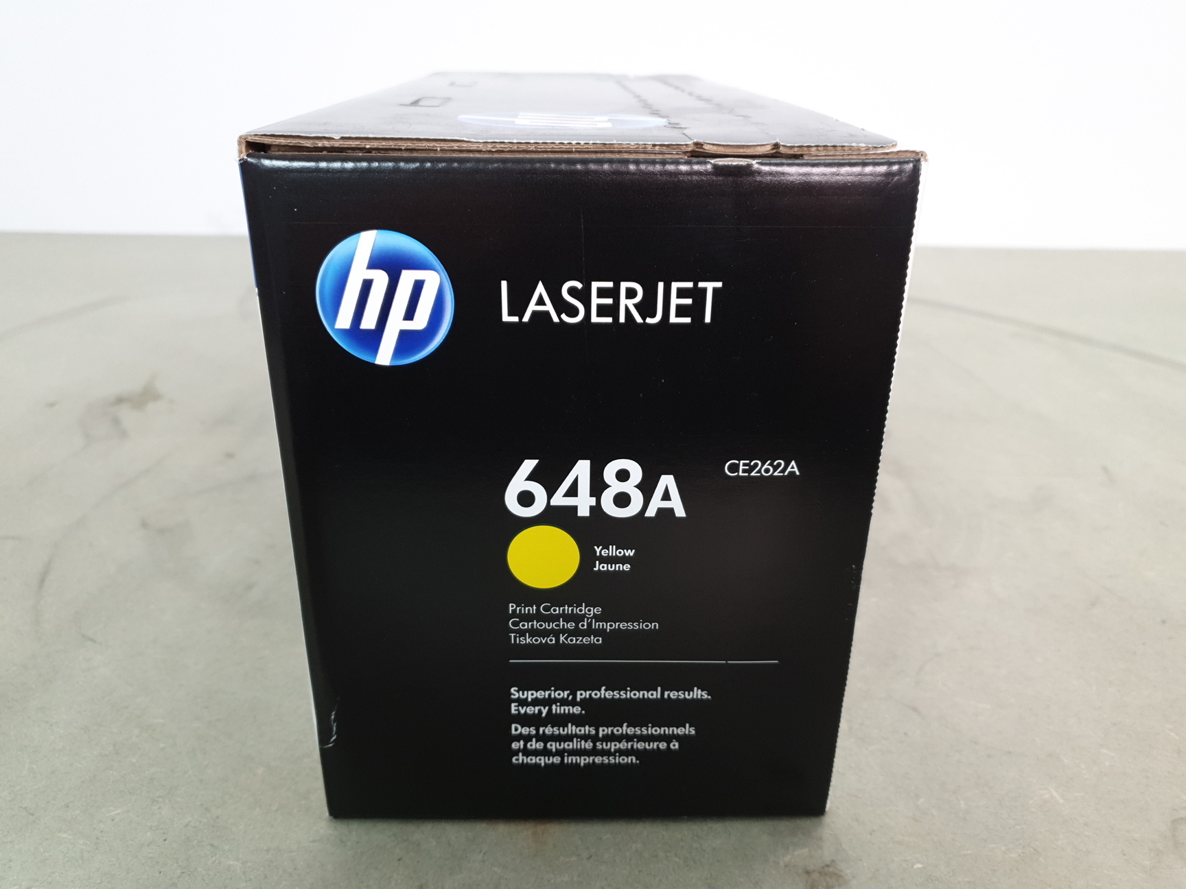 Image of HP 648A Original Print Toner Cartridge - Yellow CE262A