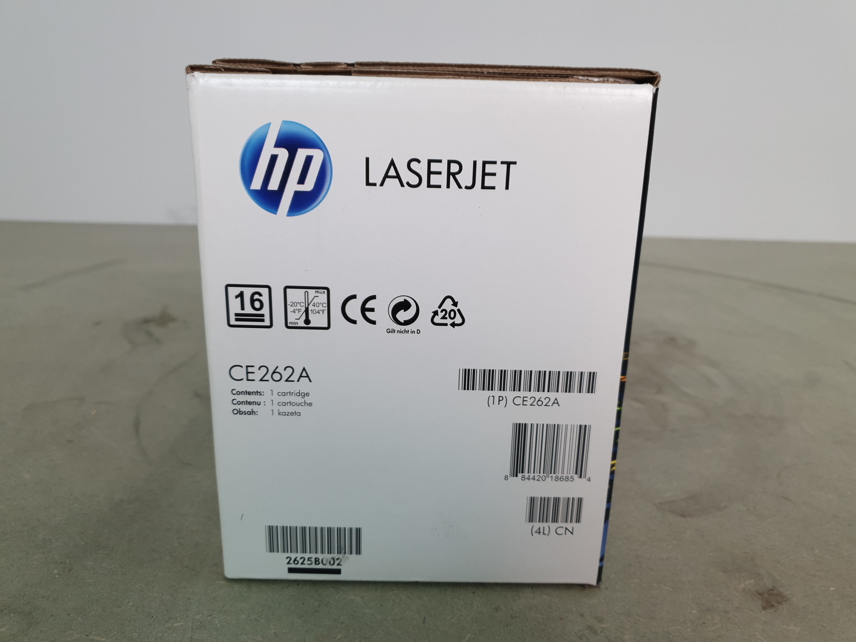 Image of HP 648A Original Print Toner Cartridge - Yellow CE262A
