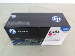 Thumbnail image of HP 648A Original Print Toner Cartridge - Magenta CE263A