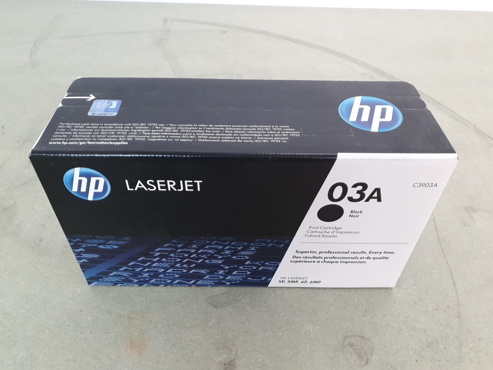 HP 03A Original Print Toner Cartridge BLACK C3903A