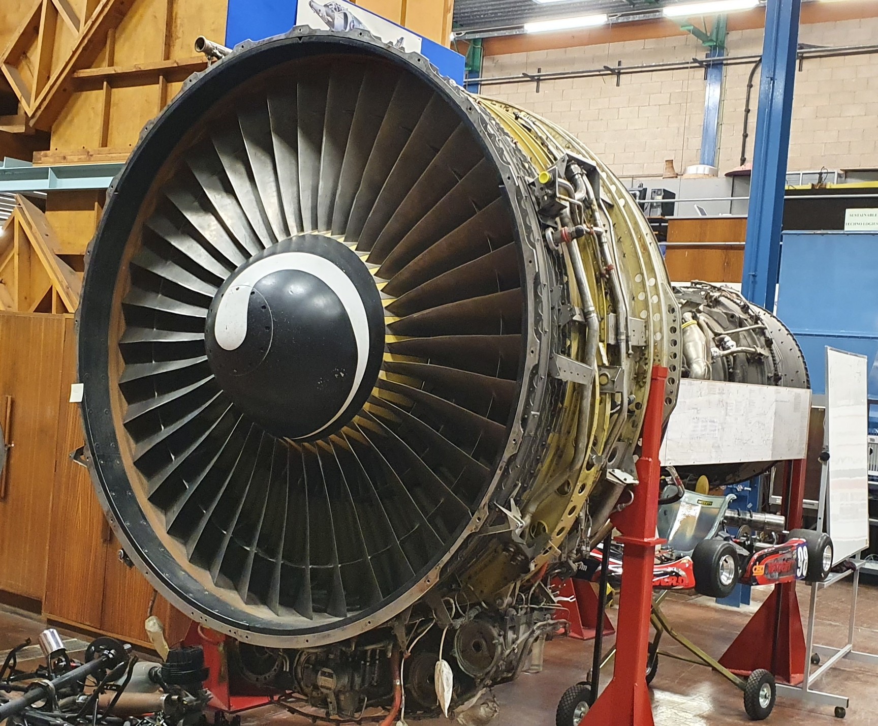 Genuine General Electric CF6-6 Jet Engine From DC10 Aircraft
