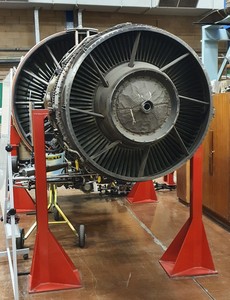 Thumbnail image of Genuine General Electric CF6-6 Jet Engine From DC10 Aircraft