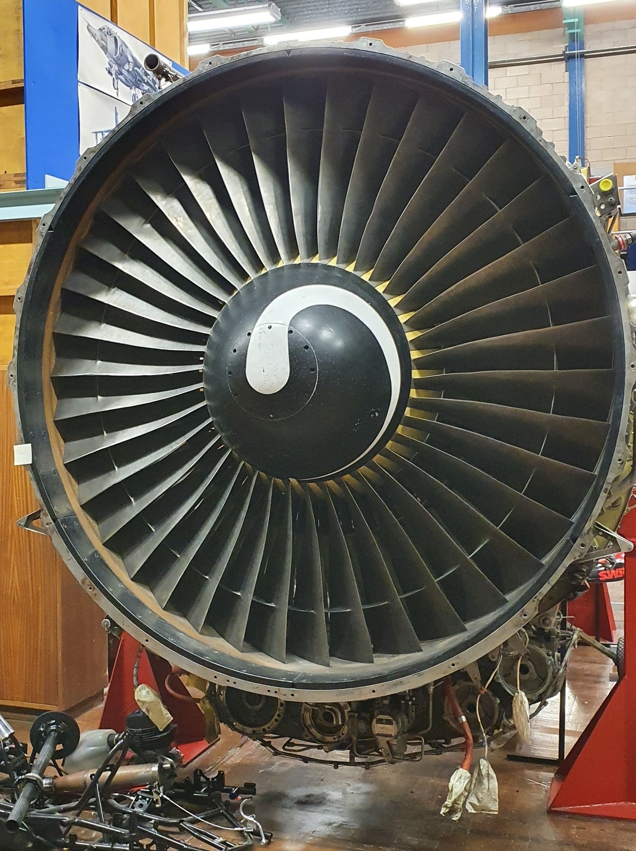 Genuine General Electric CF6-6 Jet Engine From DC10 Aircraft