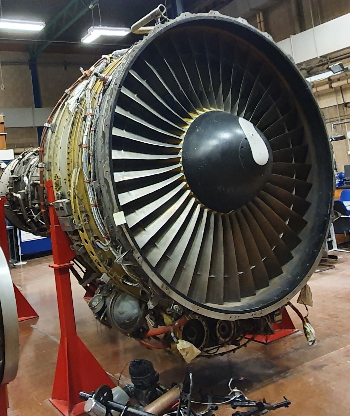 Cf6 Engine 80c Genuine General Electric CF6-6 Jet Engine From DC10 Aircraft