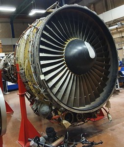 Thumbnail image of Genuine General Electric CF6-6 Jet Engine From DC10 Aircraft