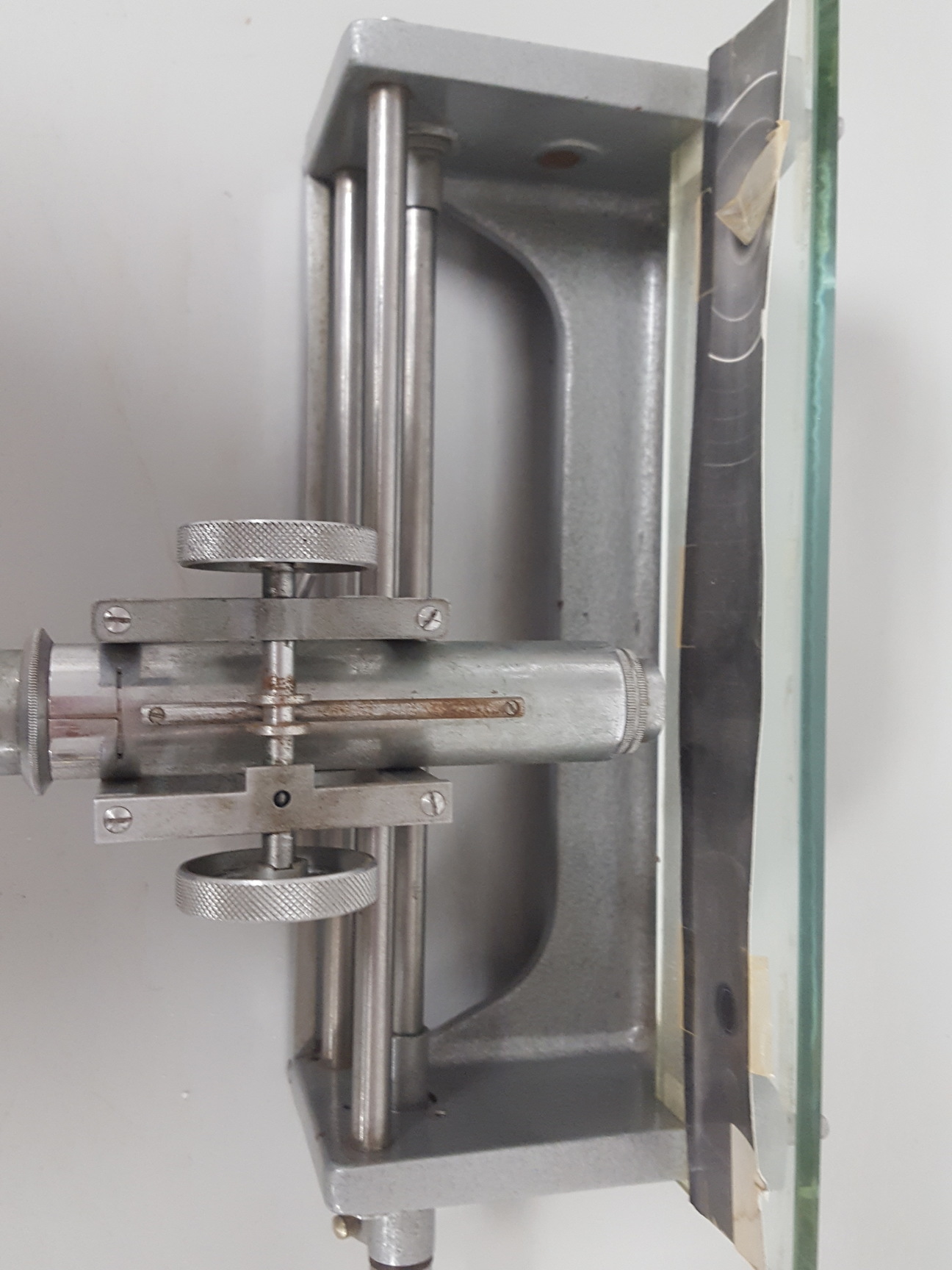 Image of Moore & Wright Vintage Lab Microtome / Precision Measuring Microscope Unit