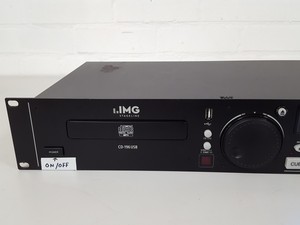 Thumbnail image of IMG Stageline CD-196 USB CD/MP3 Player AV Equipment