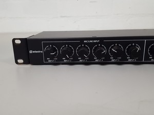 Thumbnail image of Adastra ML622 6-Mic + 2AUX Channel Rack Mounted Mixer
