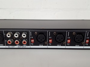Thumbnail image of Adastra ML622 6-Mic + 2AUX Channel Rack Mounted Mixer