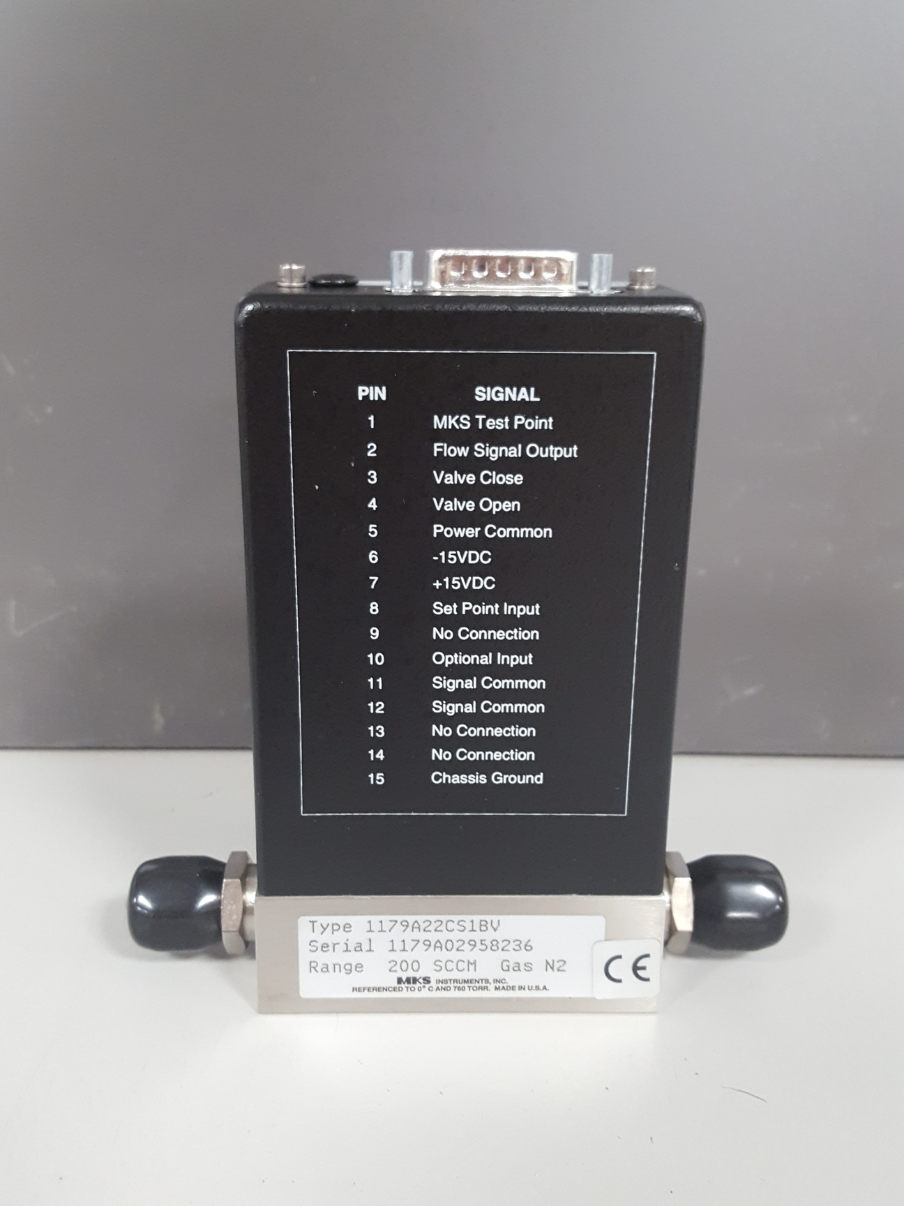 Image of MKS Instruments Type1179A General Purpose Mass-Flo Controller Lab
