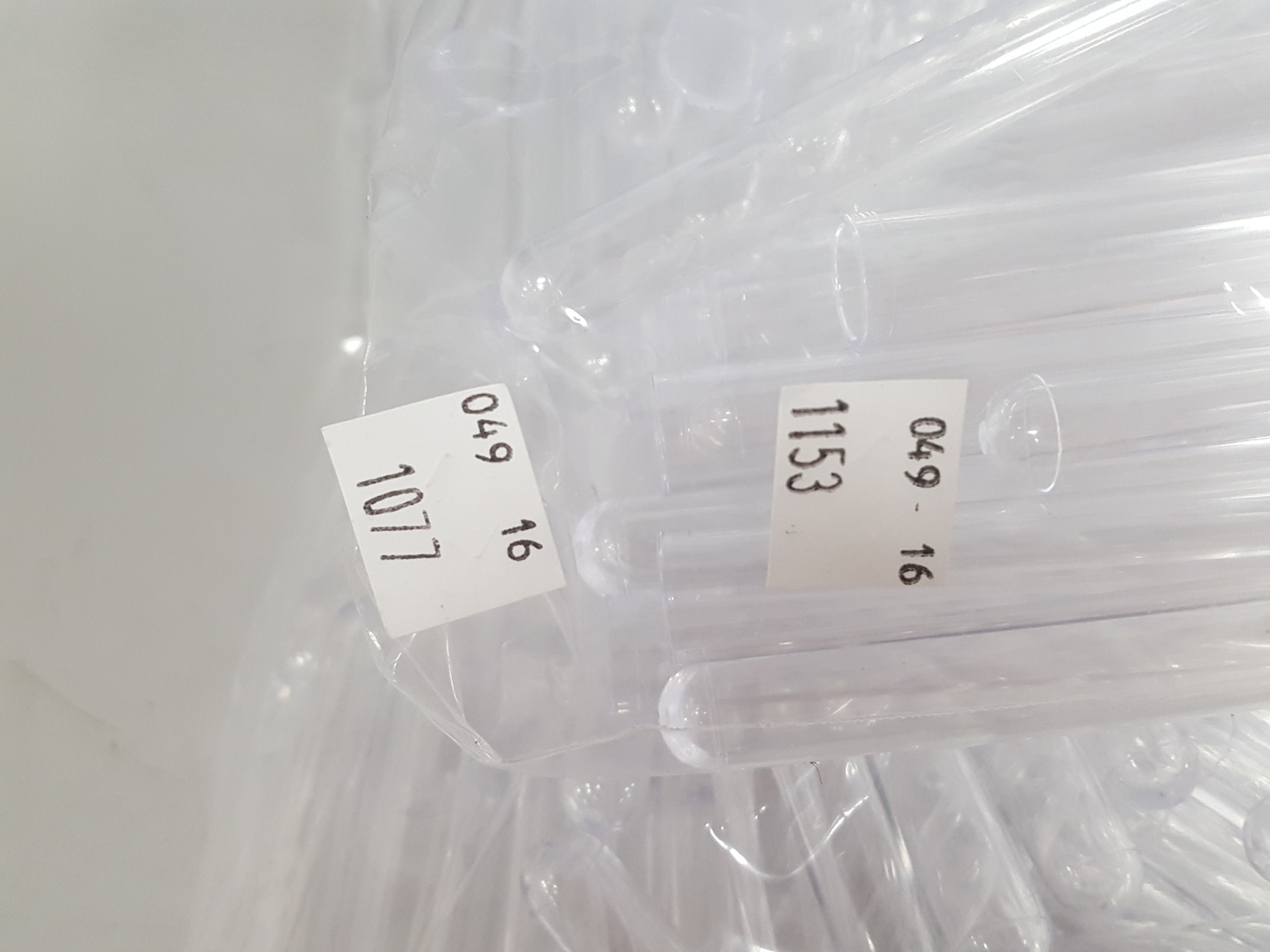 Image of Lot of 700x Lab Glass Tubes 10x100mm Lab Glassware