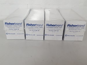 Thumbnail image of 800x Fisherbrand Disposable Cell Culture Glass Tubes (10x75mm) 14-961-25