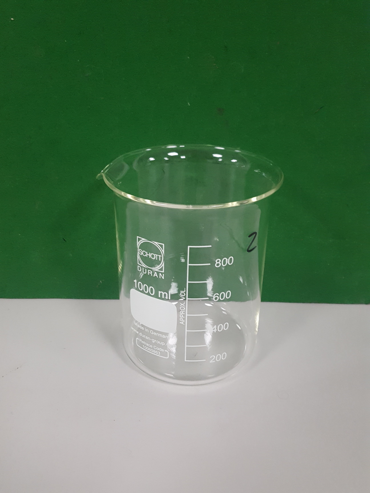 Image of 33x Lab Glass Beakers Glassware 5000mL, 2000mL, 1000mL to 25mL