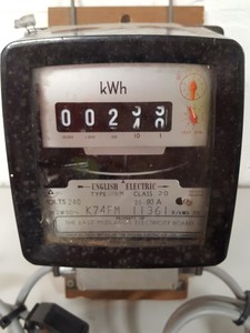 Thumbnail image of Vintage Electric Meter Type CIIB/M Electrical Equipment