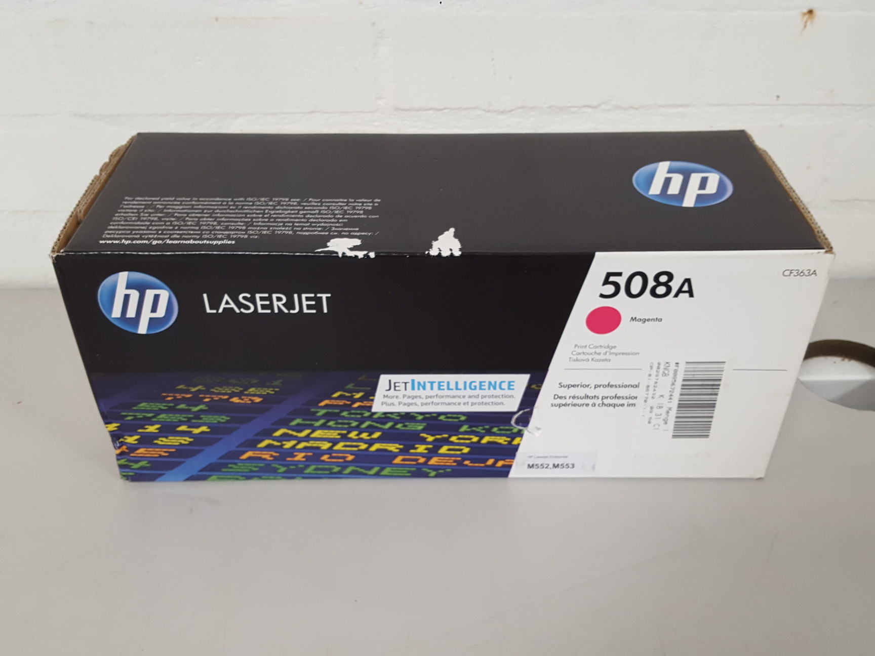 Image of HP 508A CF363A Genuine Contract Toner Cartridge Magenta