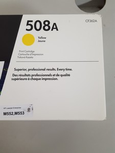 Thumbnail image of HP 508A CF361A Genuine Contract Toner Cartridge Yellow