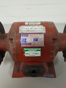 Thumbnail image of Sealey BG150XL/96 150mm 6" Benchtop Disc Grinder 
