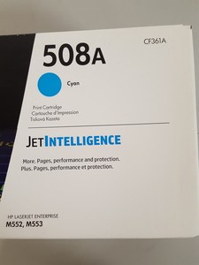 Thumbnail image of HP 508A CF361A Genuine Contract Toner Cartridge Cyan