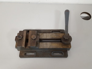 Thumbnail image of Vintage Iron Clamp For Drill Press Metalworking Accessories
