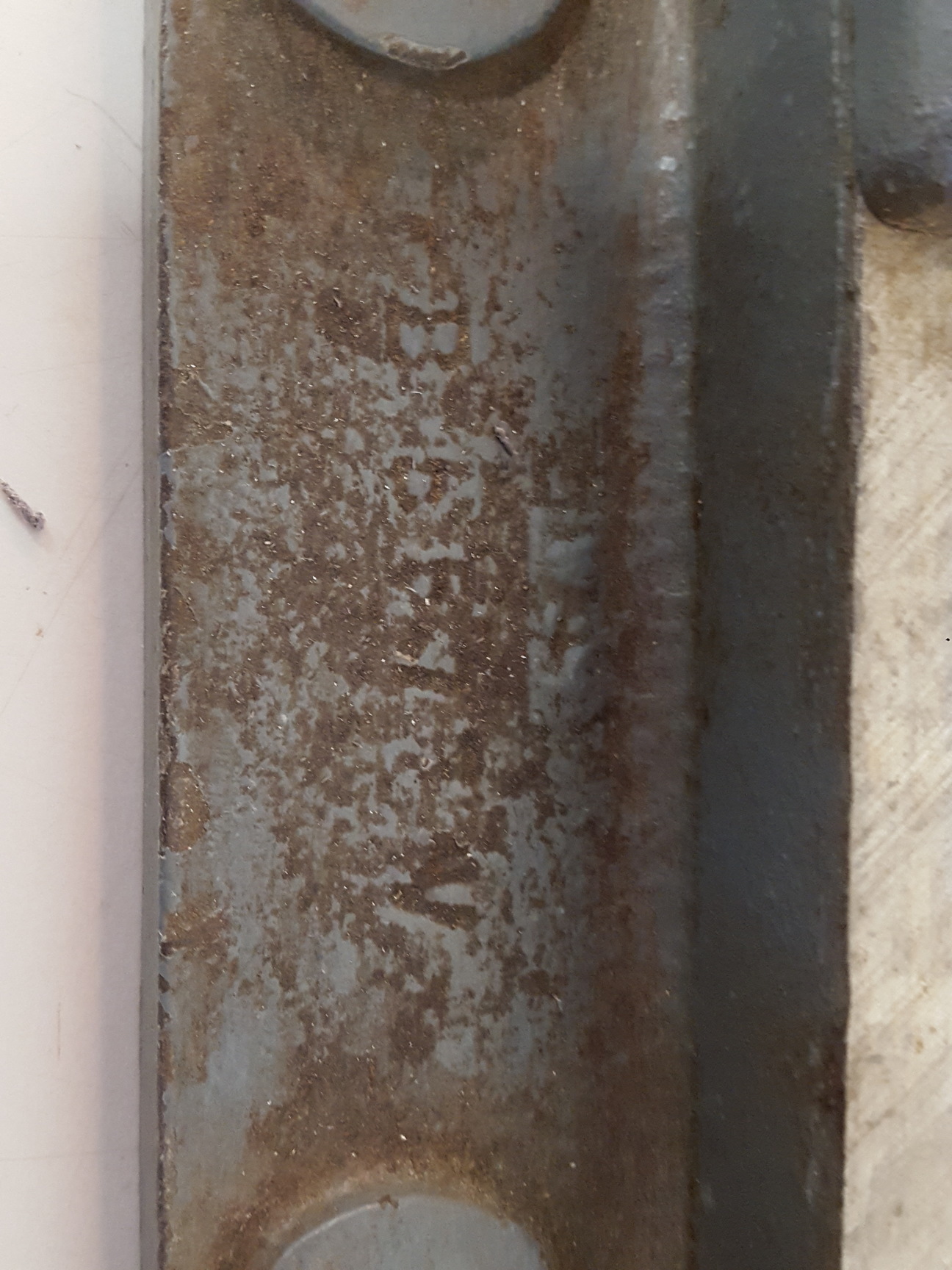 Image of Vintage Iron Clamp For Drill Press Metalworking Accessories