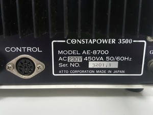 Thumbnail image of Atto Constapower 3500 Electrophoresis Power Supply