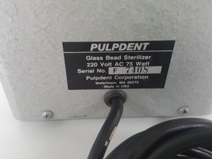Thumbnail image of Pulpdent Corp. Glass Bead Sterilizer Lab 260C