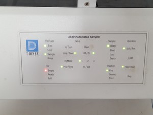 Thumbnail image of Dionex HPLC System LC30 Oven, AD25 Detector, CD25, AS40, EG50, GP50, PC10,