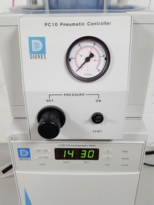 Thumbnail image of Dionex HPLC System LC30 Oven, AD25 Detector, CD25, AS40, EG50, GP50, PC10,