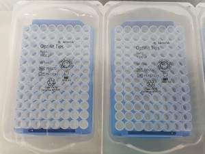 Thumbnail image of 18 Packs of 96 Sartorius Optifit Refill Tips 1000ul Lab 791002 1728 Tips