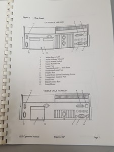 Thumbnail image of Cecil Instruments 1000Series Spectrophotometer User Manual