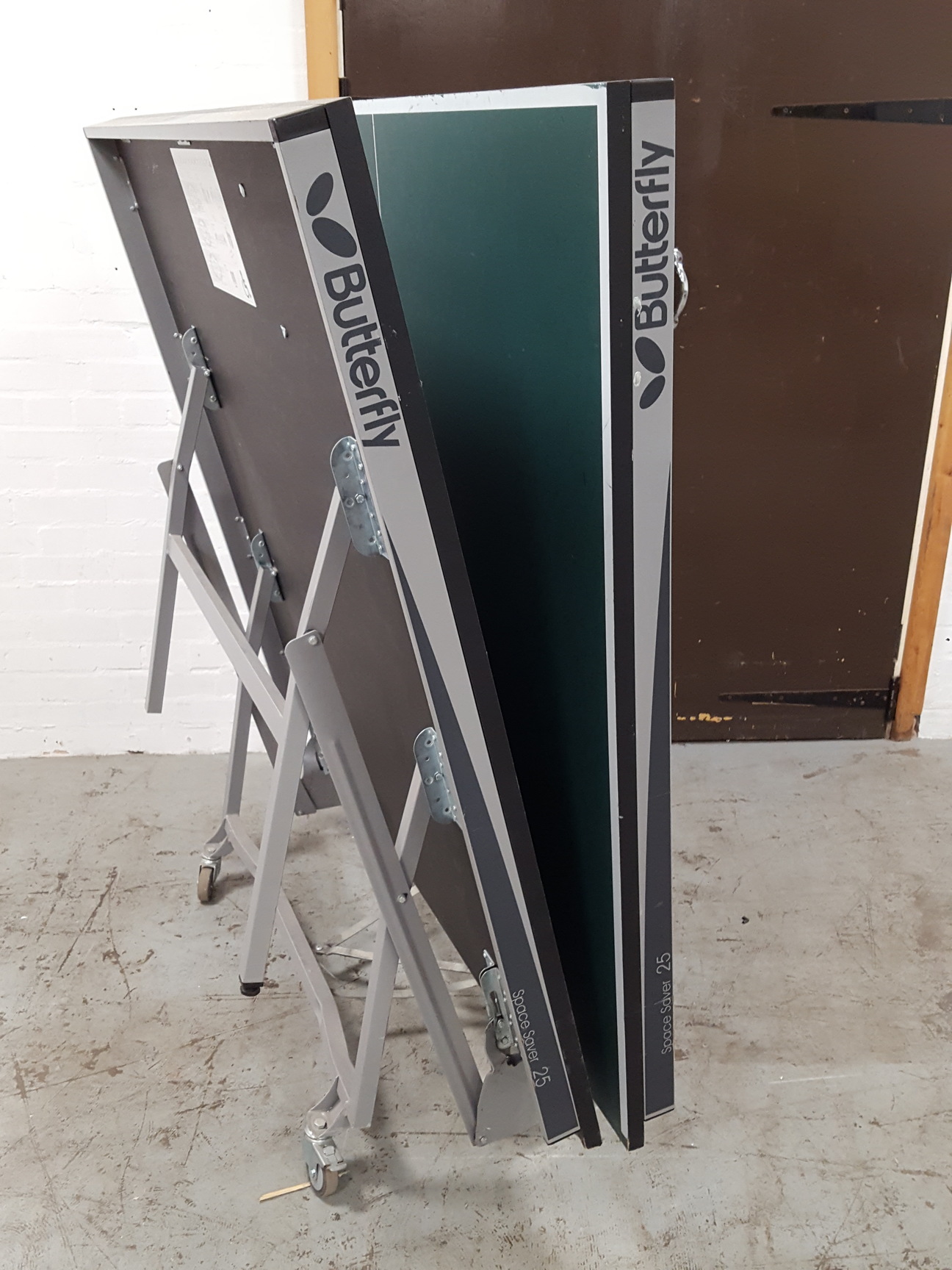 Image of Butterfly Space Saver 25 Rollaway Indoor Table Tennis Table (Damaged) Sport Gym