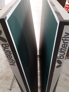 Thumbnail image of Butterfly Space Saver 25 Rollaway Indoor Table Tennis Table (Damaged) Sport Gym