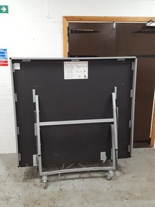 Thumbnail image of Butterfly Space Saver 25 Rollaway Indoor Table Tennis Table (Damaged) Sport Gym