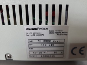 Thumbnail image of Thermo Finnigan Trace GC Ultra & AS2000 Autosampler Model K0333B730000090 Lab