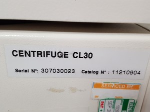 Thumbnail image of Thermo Scientific IEC CL30 Centrifuge Lab + T20 Microplate Rotor