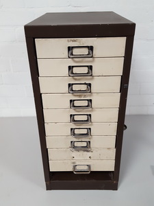 Thumbnail image of Office Engineering Filing Cabinet with 10xDraws (1x Missing Drawer) Workshop