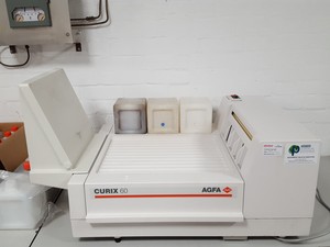 Thumbnail image of AGFA Healthcare CURIX 60 X-ray Film Processor + Reagent Set G354 0.5L Rapid Lab