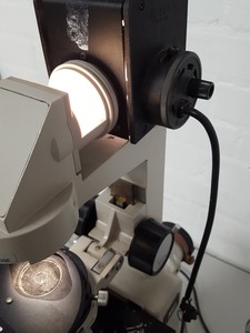 Thumbnail image of Nikon Diaphot Phase Contrast Microscope Xenon XPS-100 + 3 Objectives PH1 PH2 PH3