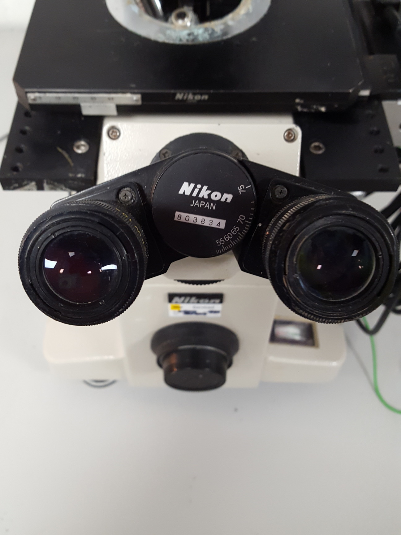 Image of Nikon Diaphot Phase Contrast Microscope Xenon XPS-100 + 3 Objectives PH1 PH2 PH3