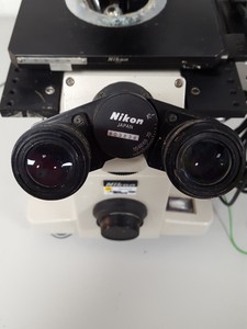 Thumbnail image of Nikon Diaphot Phase Contrast Microscope Xenon XPS-100 + 3 Objectives PH1 PH2 PH3