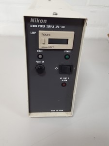 Thumbnail image of Nikon Diaphot Phase Contrast Microscope Xenon XPS-100 + 3 Objectives PH1 PH2 PH3