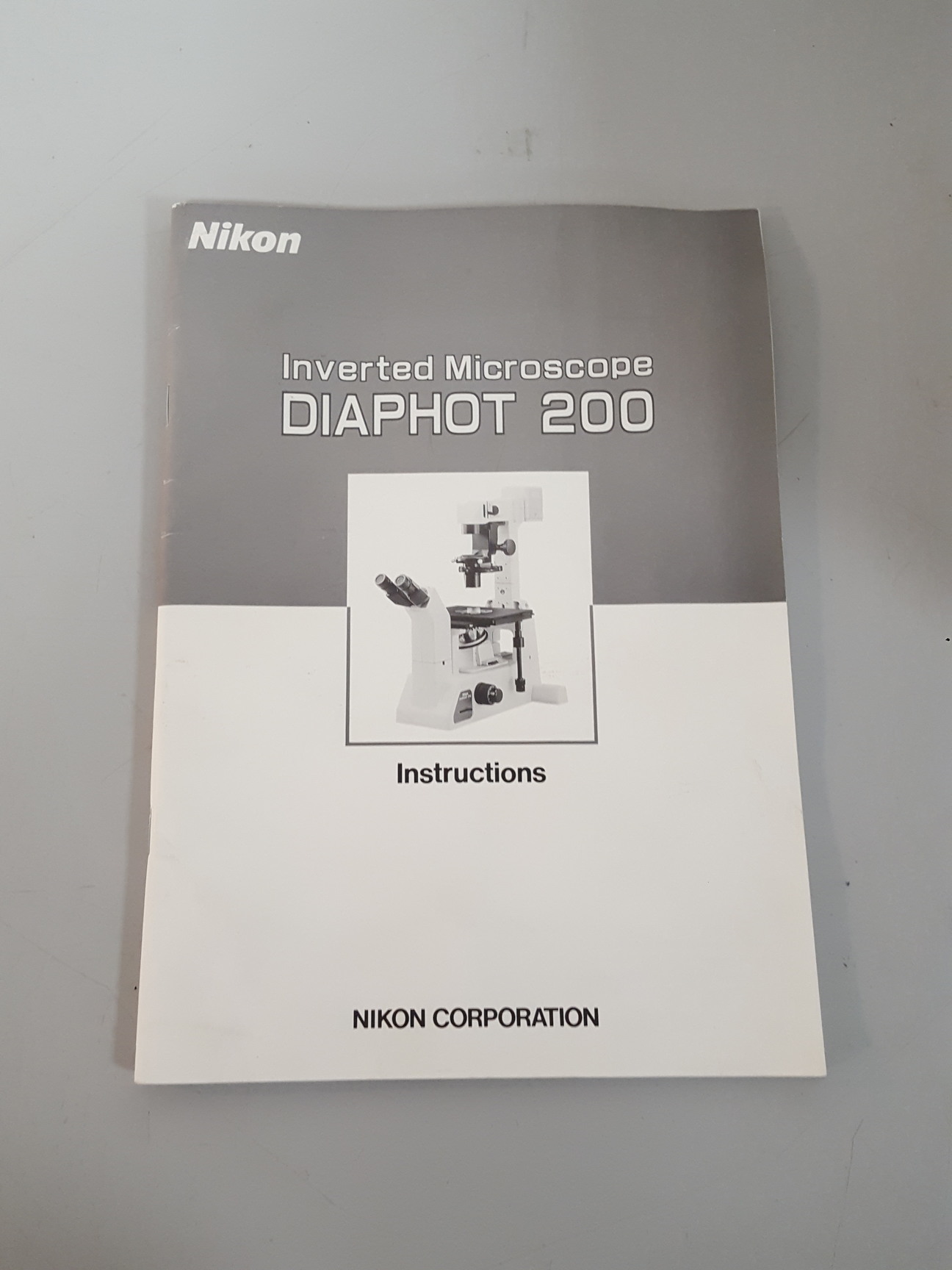 Image of Nikon Diaphot Phase Contrast Microscope Xenon XPS-100 + 3 Objectives PH1 PH2 PH3