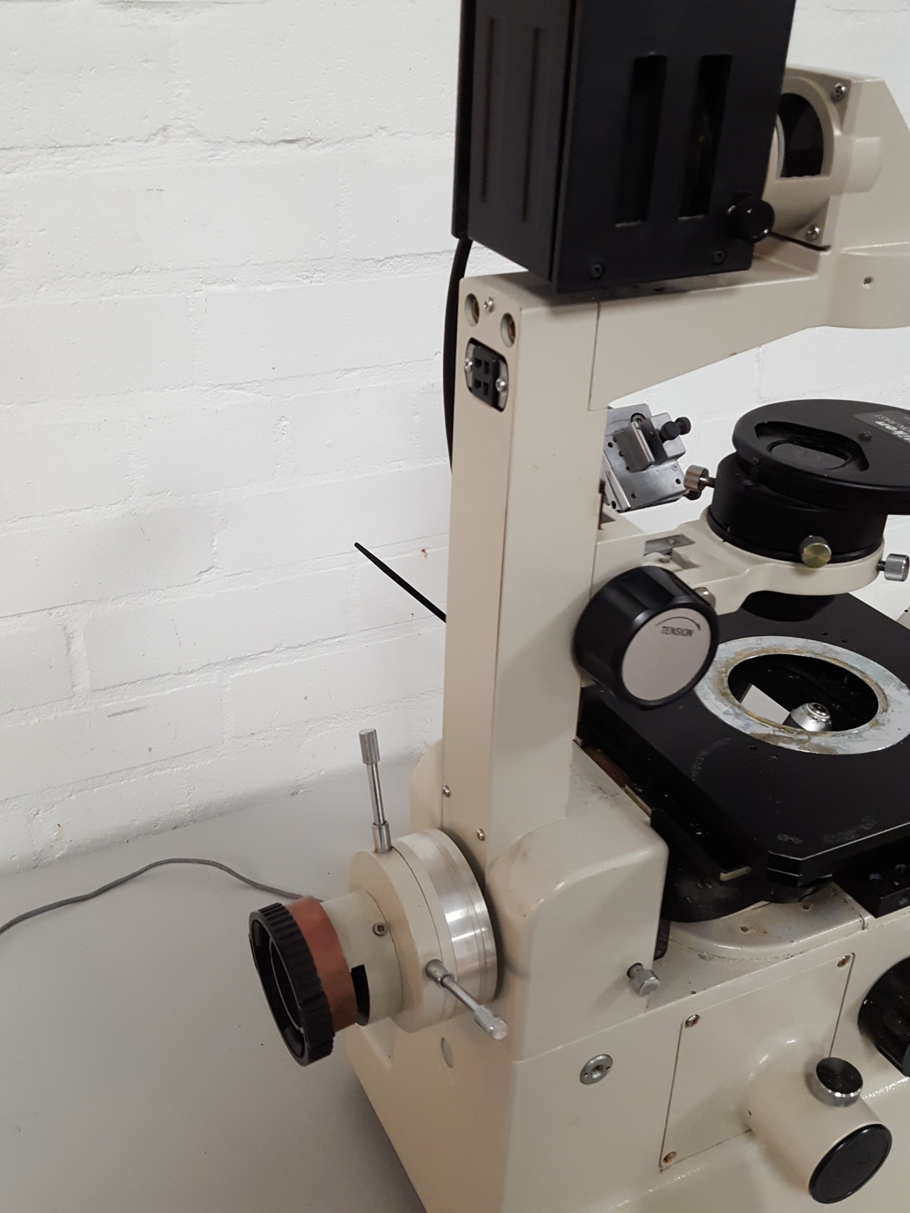 Image of Nikon Diaphot Phase Contrast Microscope Xenon XPS-100 + 3 Objectives PH1 PH2 PH3